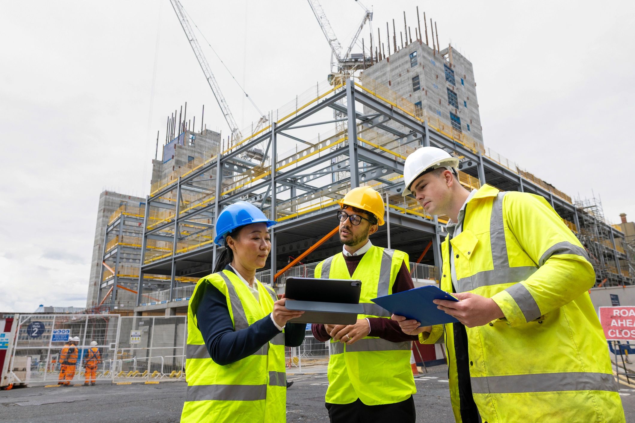 Steel fixers and site support staff sourced through semi-skilled recruitment